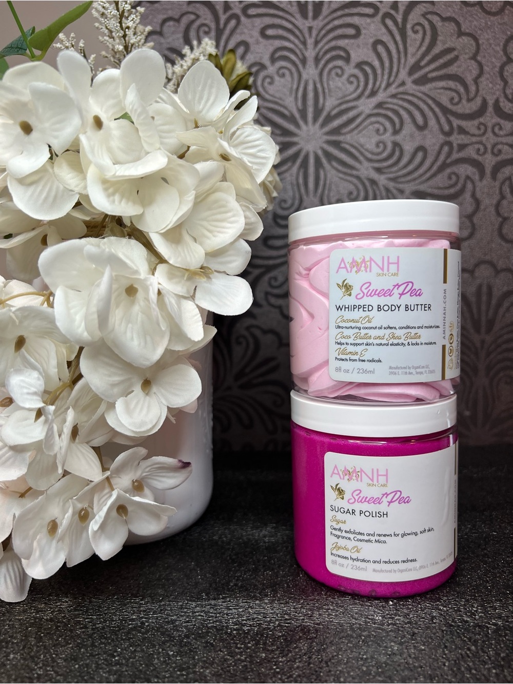 Sweet Pea Whipped Body Butter & Sugar Polish Set